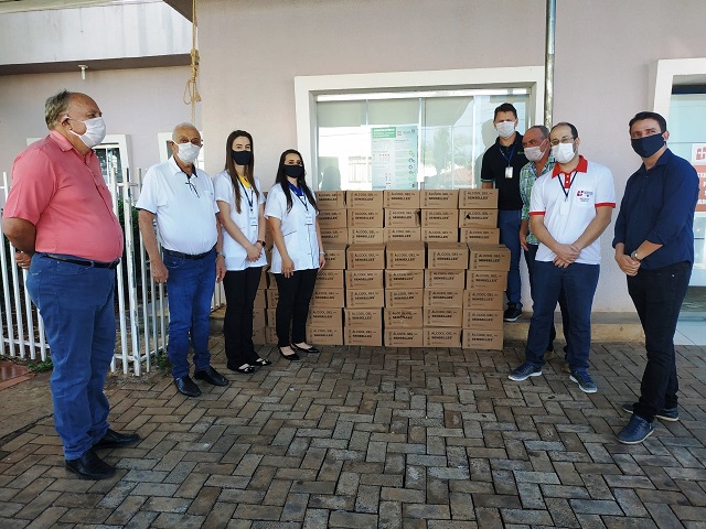 Hospital Municipal recebe doação de mil unidades de álcool gel