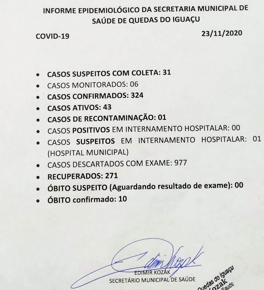 Covid Nova 2 - Jornal Expoente Do Iguaçu