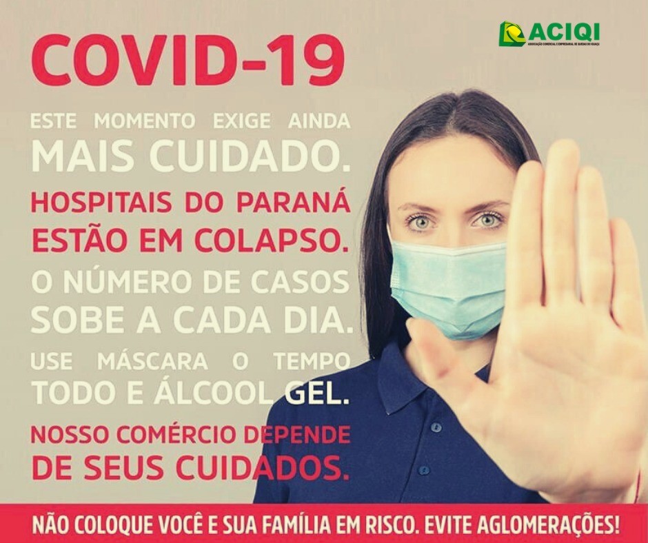 Aciq Campanha Covid 2 De Dez - Jornal Expoente Do Iguaçu