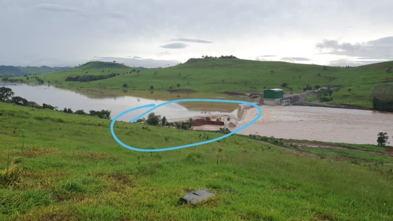 Possibilidade de rompimento da barragem de CGH Viganó em Cruzeiro do Iguaçu põe população em alerta