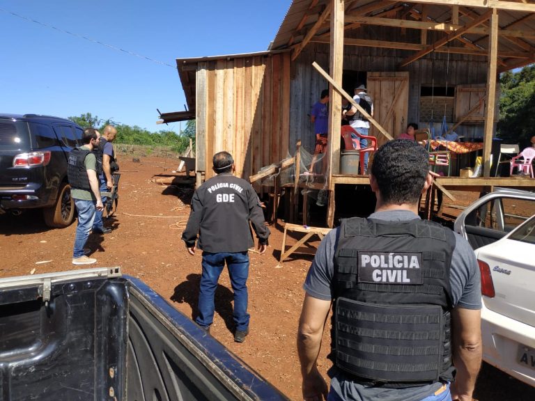 Polícia Civil prende suspeito de homicídio no Dom Tomaz Balduíno em Quedas do Iguaçu