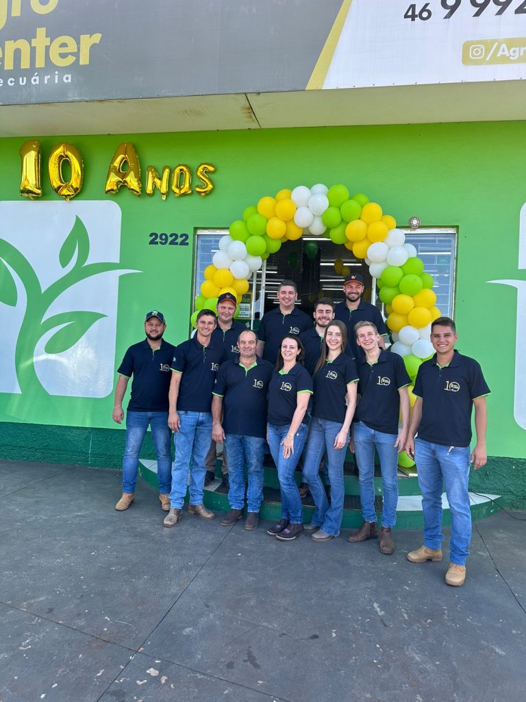 AGROCENTER AGROPECUÁRIA comemorou 10 ANOS com seus clientes