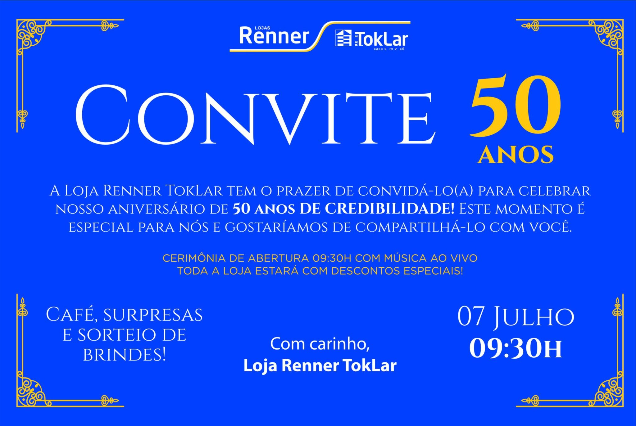 Loja Renner 50 Anos Scaled - Jornal Expoente Do Iguaçu