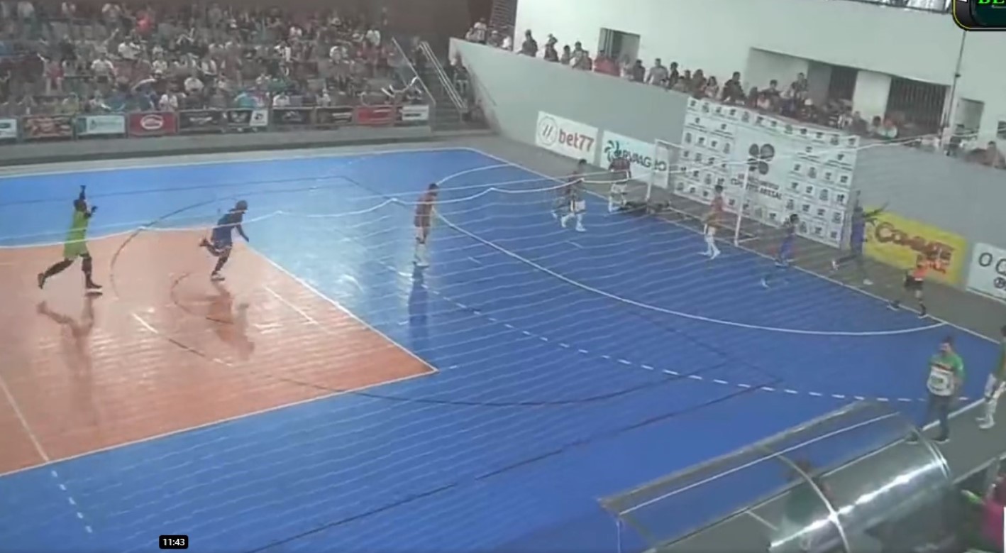 Gralha Quedas Futsal arranca empate no final em Missal pela Chave Prata do Paranaense