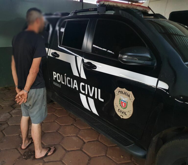 Polícia Civil prende traficante foragido da Justiça de Santa Catarina em Quedas do Iguaçu
